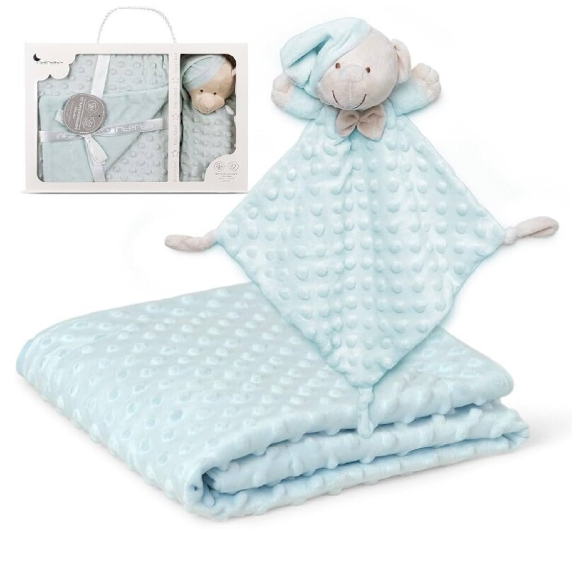 Manta bebé mas Doudou Bebé con nombre - 4