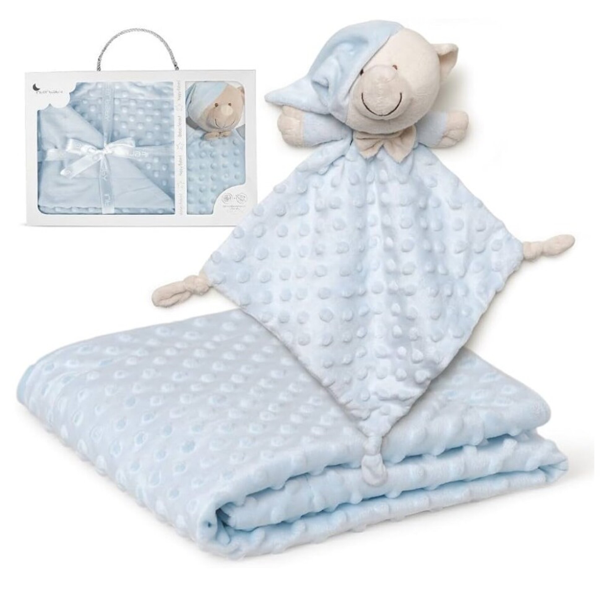 Manta bebé mas Doudou Bebé con nombre - 3