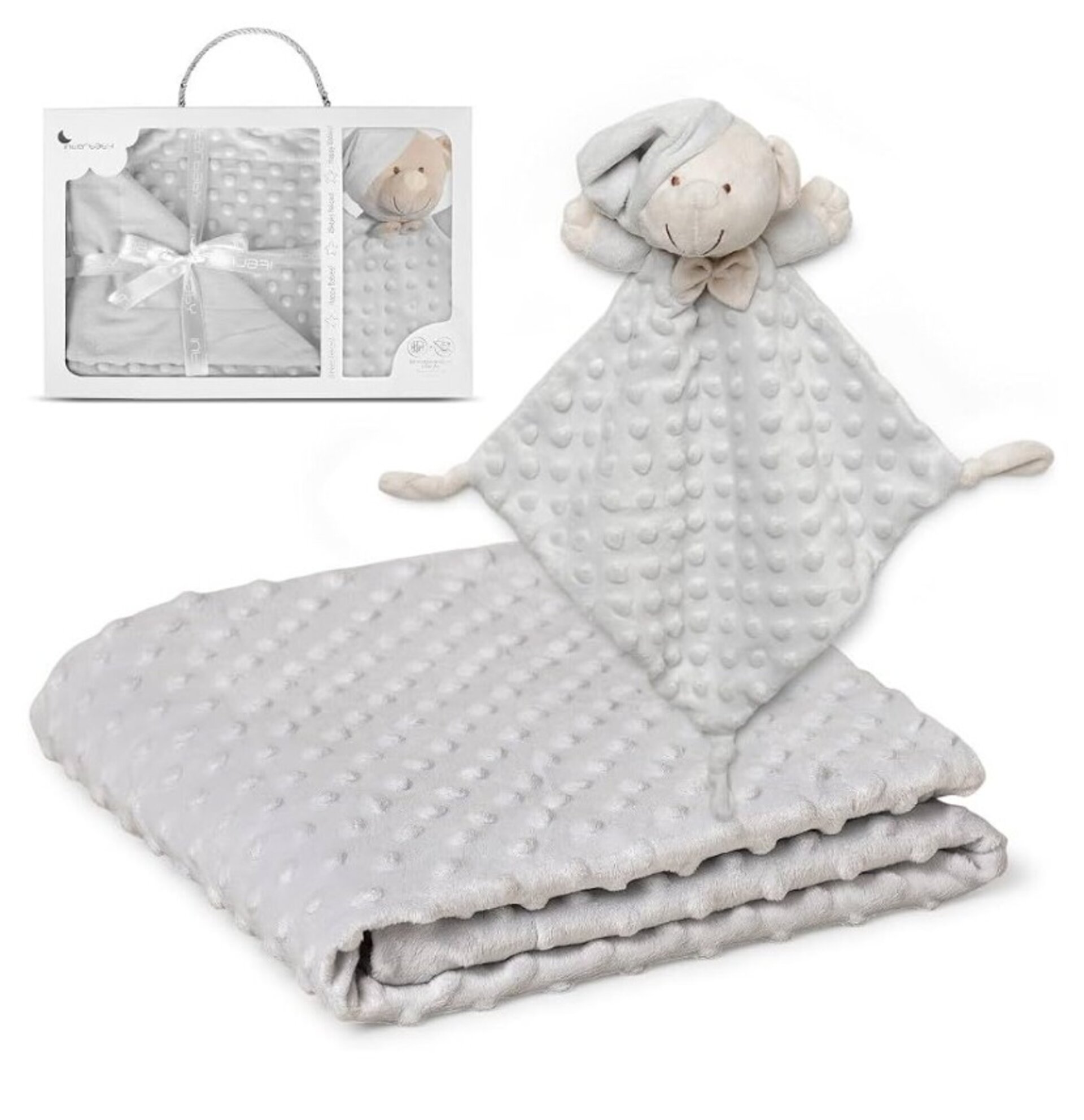 Manta bebé mas Doudou Bebé con nombre - 5