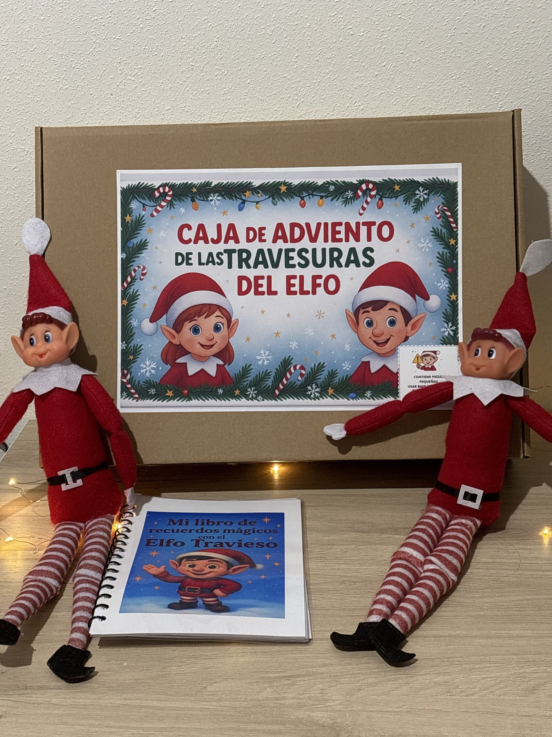 Calendario adviento elfos más diario del elfo más pareja de elfos - 2