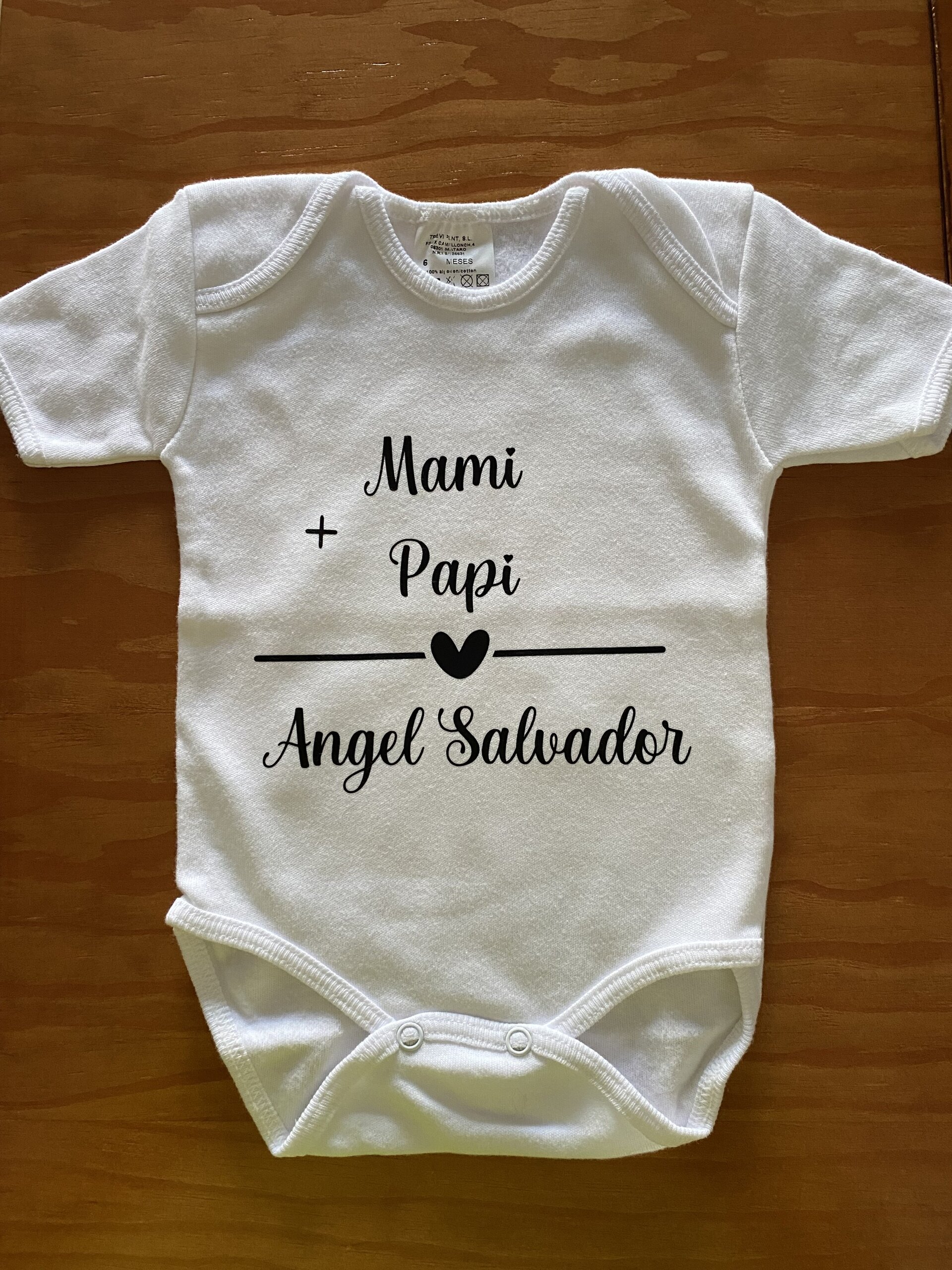 Body bebé personalizado - 2